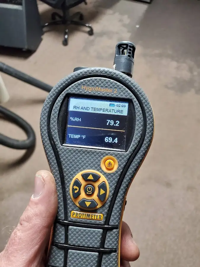 Moisture meter humidity assessment for Mold Remediation & Removal in Sunbury